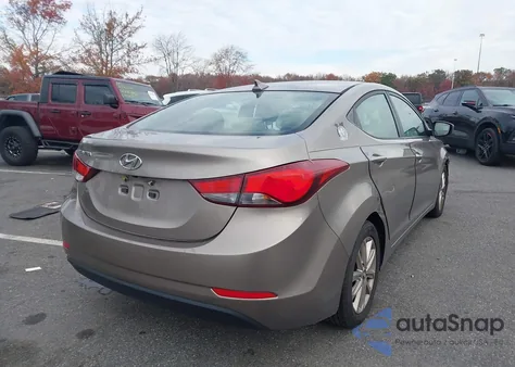 2016 Hyundai Elantra Se из США, поврежденный, VIN 5NPDH4AE6GH773239